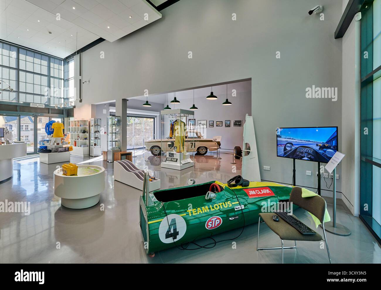 Le musée Jim Clarke Motor sport à Duns, Berwickshire, région des Borders, Sud-est de l'Écosse Banque D'Images