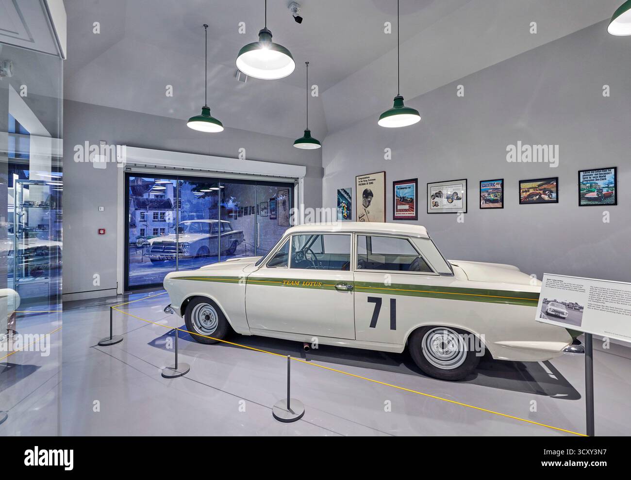 Le musée Jim Clarke Motor sport à Duns, Berwickshire, région des Borders, Sud-est de l'Écosse Banque D'Images