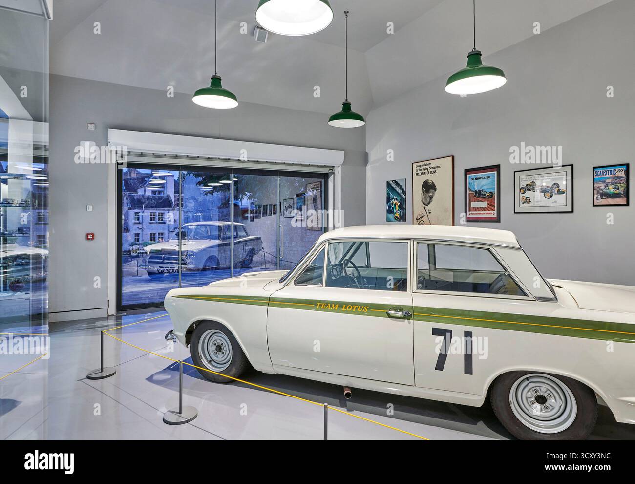 Le musée Jim Clarke Motor sport à Duns, Berwickshire, région des Borders, Sud-est de l'Écosse Banque D'Images