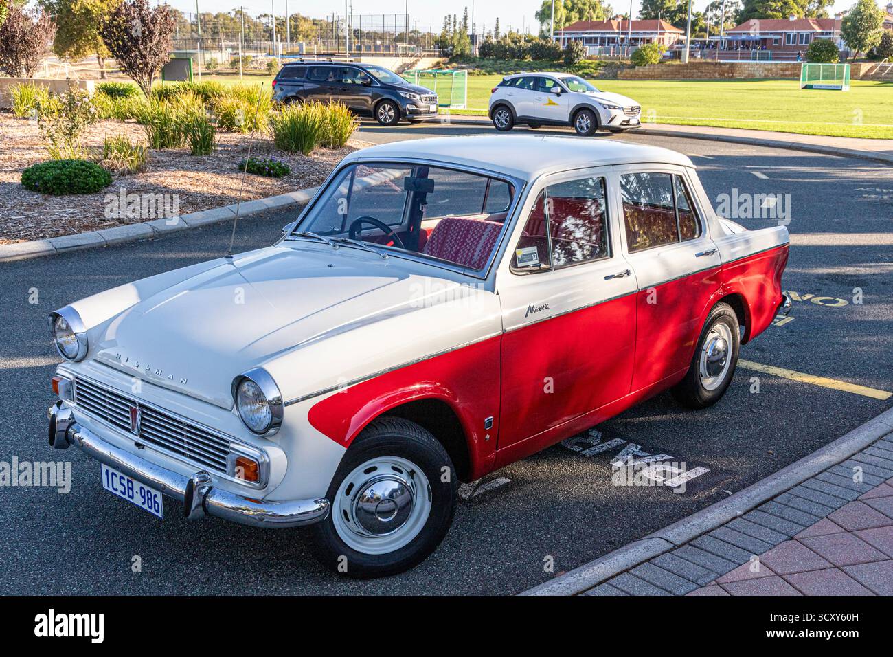 Une Hillman Minx au Shenton Park à Perth, Australie occidentale, Australie occidentale, Australie Banque D'Images