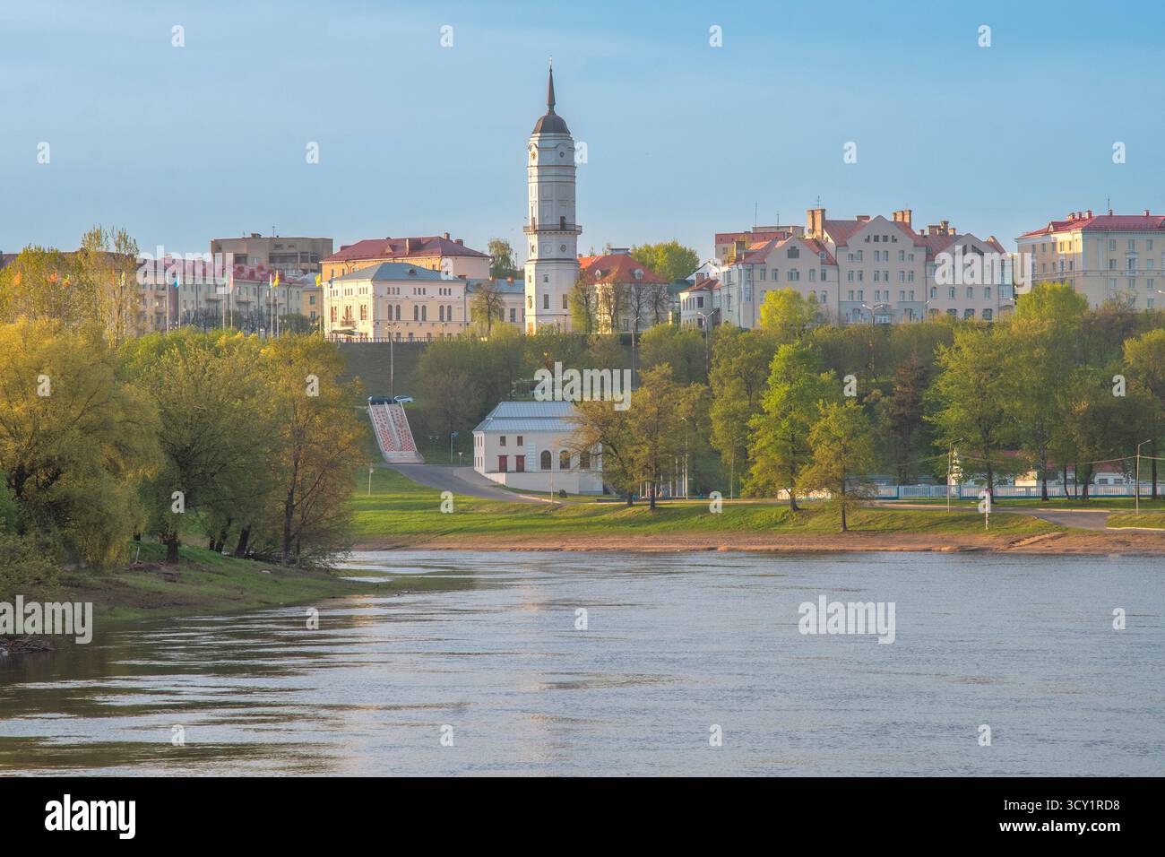 Centre historique de la ville de Mogilev. République du Bélarus Banque D'Images