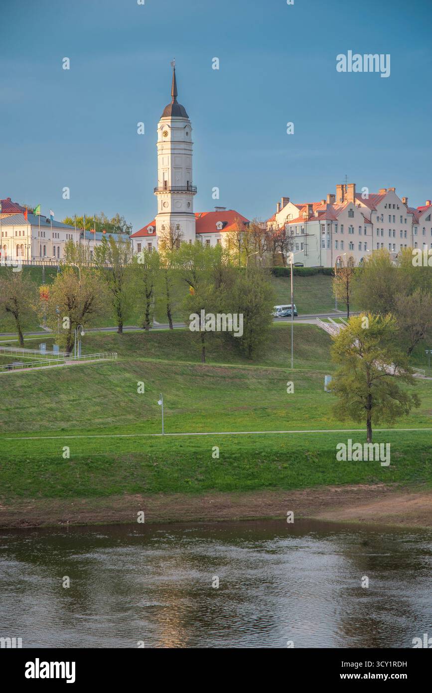 Centre historique de la ville de Mogilev. République du Bélarus Banque D'Images