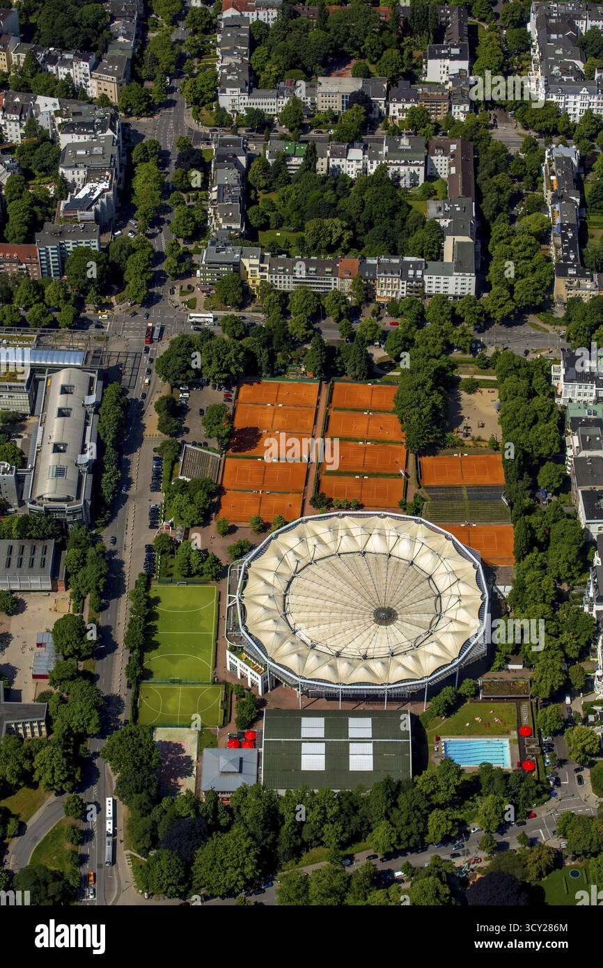 Rothenbaum Tennis, Sport Rothenbaum GmbH, Hambourg, ville libre et hanséatique de Hambourg, Hambourg, Allemagne Banque D'Images