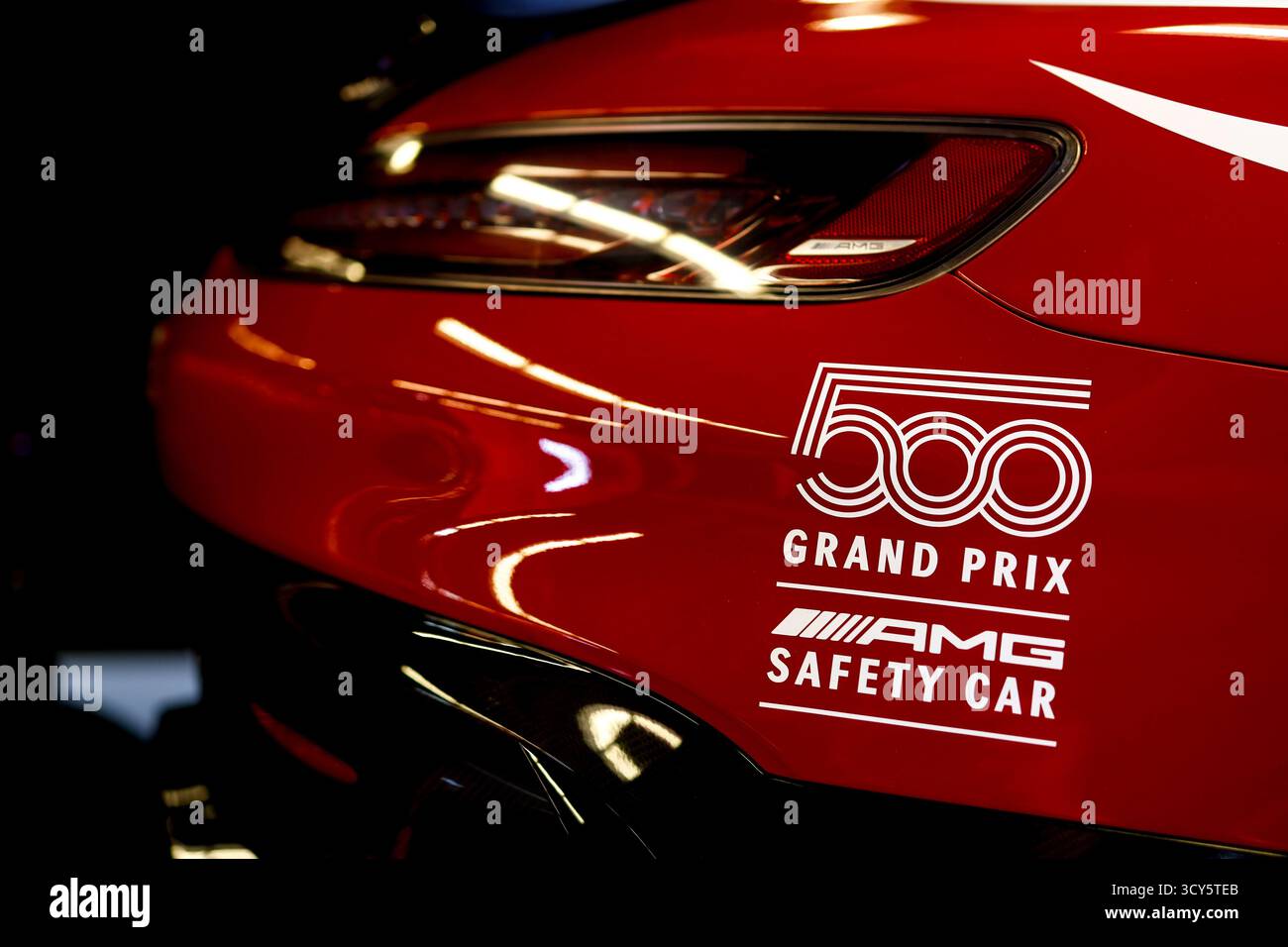 FIA Mercedes-AMG GT Black Series Safety car 500e anniversaire du Grand Prix des États-Unis de formule 1 2025, 19e manche du Championnat du monde de formule 1 2025 de la FIA du 17 au 19 octobre 2025 sur le circuit des Amériques, à Austin, Texas, États-Unis d'Amérique Banque D'Images