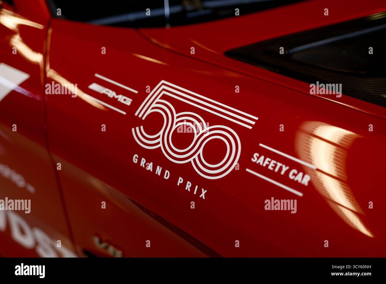 FIA Mercedes-AMG GT Black Series Safety car 500e anniversaire du Grand Prix des États-Unis de formule 1 2025, 19e manche du Championnat du monde de formule 1 2025 de la FIA du 17 au 19 octobre 2025 sur le circuit des Amériques, à Austin, Texas, États-Unis d'Amérique Banque D'Images