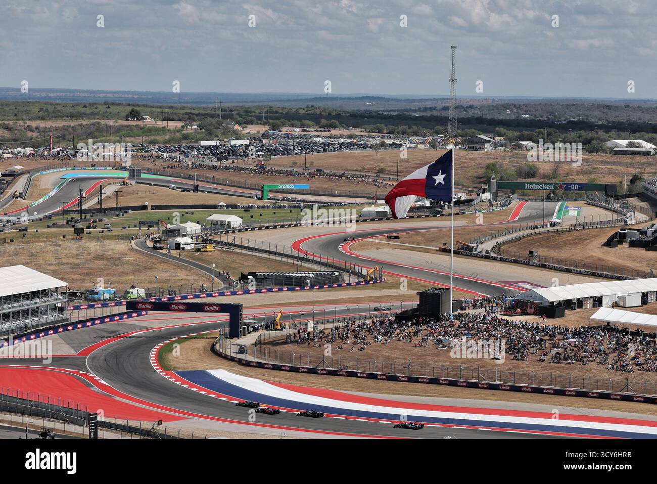 Austin, États-Unis. 17 octobre 2025. Alexander Albon (THA) Atlassian Williams Racing FW47. 17.10.2025. Formula 1 World Championship, Rd 19, United States Grand Prix, Austin, Texas, USA, Sprint Qualifying Day Credit : James Moy/Alamy Live News Banque D'Images