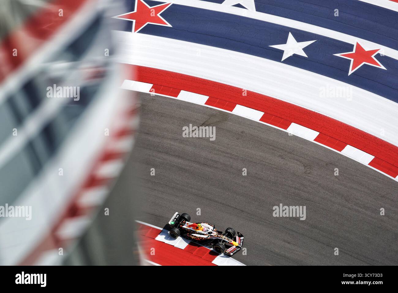 Austin, États-Unis. 17 octobre 2025. Liam Lawson (NZL) Racing Bulls VCARB 02. 17.10.2025. Formula 1 World Championship, Rd 19, United States Grand Prix, Austin, Texas, USA, Sprint Qualifying Day Credit : James Moy/Alamy Live News Banque D'Images