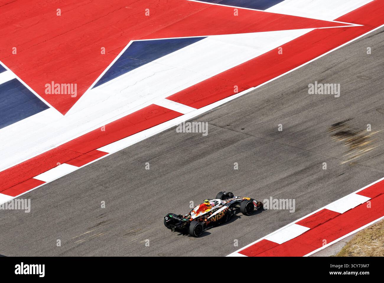 Austin, États-Unis. 17 octobre 2025. Liam Lawson (NZL) Racing Bulls VCARB 02. 17.10.2025. Formula 1 World Championship, Rd 19, United States Grand Prix, Austin, Texas, USA, Sprint Qualifying Day Credit : James Moy/Alamy Live News Banque D'Images