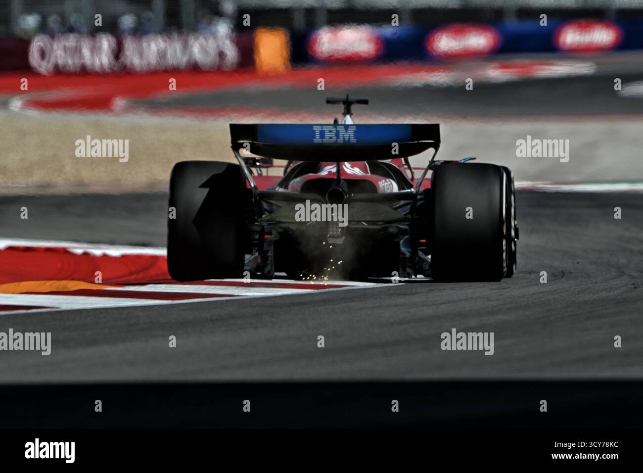 Austin, États-Unis. 17 octobre 2025. Charles Leclerc (mon) Ferrari SF-25. 17.10.2025. Formula 1 World Championship, Rd 19, United States Grand Prix, Austin, Texas, USA, Sprint Qualifying Day Credit : James Moy/Alamy Live News Banque D'Images