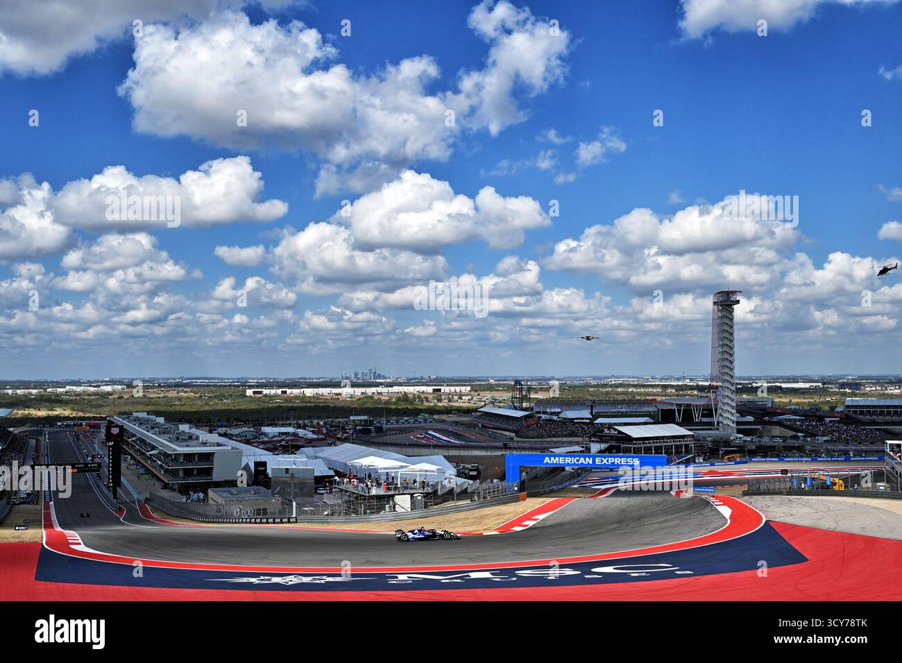 Austin, États-Unis. 17 octobre 2025. Alexander Albon (THA) Atlassian Williams Racing FW47. 17.10.2025. Formula 1 World Championship, Rd 19, United States Grand Prix, Austin, Texas, USA, Sprint Qualifying Day Credit : James Moy/Alamy Live News Banque D'Images