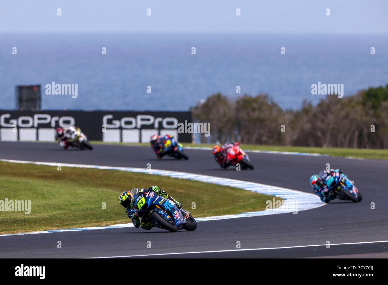 Essais libres avant le Grand Prix d'Australie de MotoGP Ligui Moly sur le circuit de Phillip Island. Australie 17 octobre 2025 en photo : Moto2 Diogo Moreira Entrenamientos libres Previos al Gran Premio Ligui Moly de MotoGP de Australia en el circuito de Phillip Island. 17 de Octubre de 2025 POOL/ MotoGP.com/Cordon les images de presse seront à usage éditorial exclusif. Crédit obligatoire : © MotoGP.com crédit : CORDON PRESS/Alamy Live News Banque D'Images