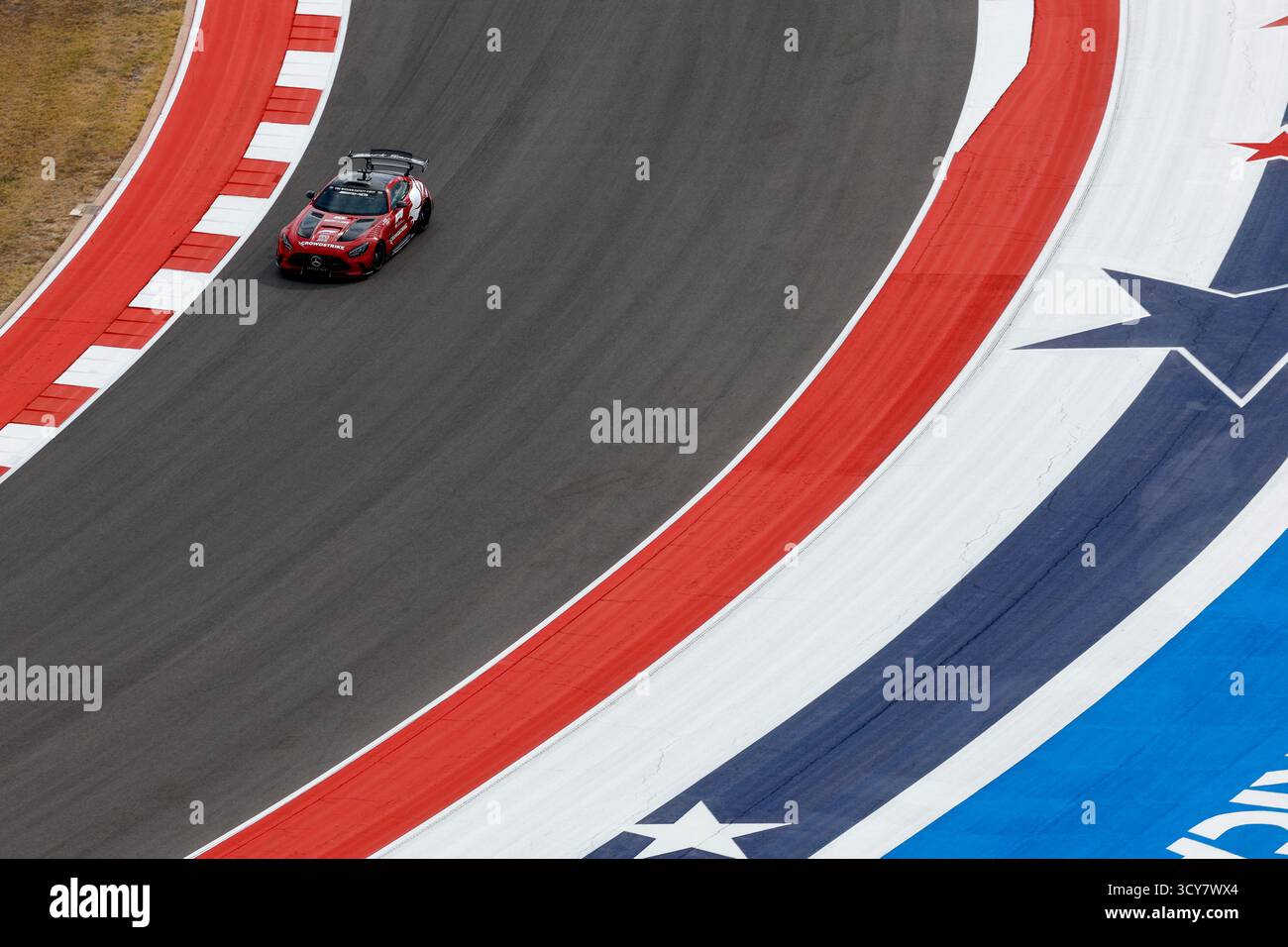 FIA Mercedes-AMG GT Black Series Safety car 500e anniversaire du Grand Prix des États-Unis de formule 1 2025, 19e manche du Championnat du monde de formule 1 2025 de la FIA du 17 au 19 octobre 2025 sur le circuit des Amériques, à Austin, Texas, États-Unis d'Amérique Banque D'Images