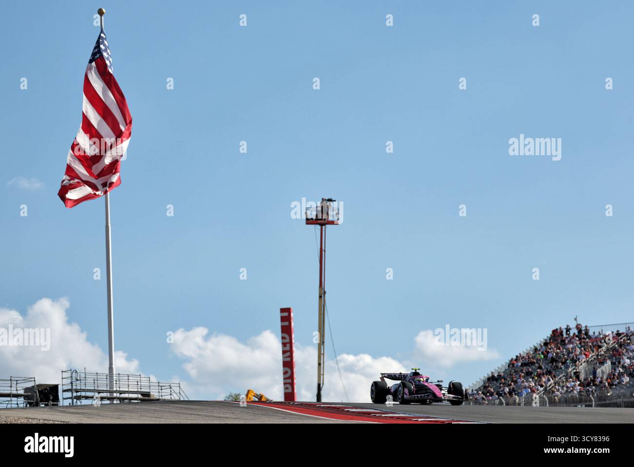 Austin, États-Unis. 17 octobre 2025. Franco Colapinto (ARG) Alpine F1 Team A525. 17.10.2025. Formula 1 World Championship, Rd 19, United States Grand Prix, Austin, Texas, USA, Sprint Qualifying Day Credit : James Moy/Alamy Live News Banque D'Images