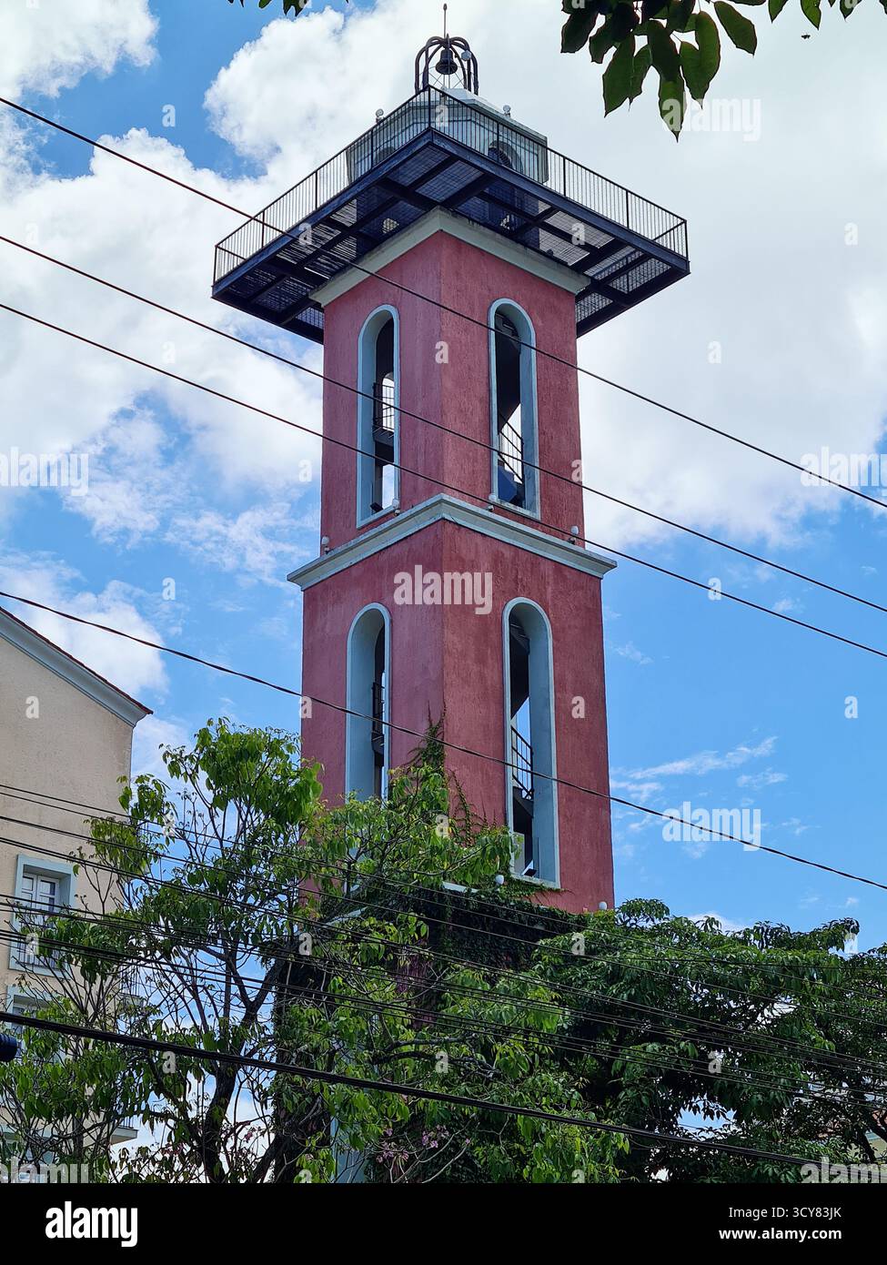 Tour de plage Jurere Internacional à Florianopolis, Santa Catarina, zone urbaine, Campanario, Villaggio Banque D'Images