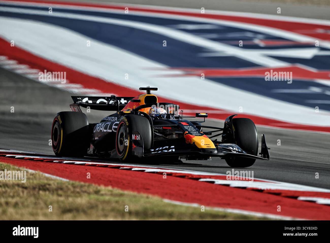 Austin, États-Unis. 17 octobre 2025. Max Verstappen (NLD) Red Bull Racing RB21. 17.10.2025. Formula 1 World Championship, Rd 19, United States Grand Prix, Austin, Texas, USA, Sprint Qualifying Day Credit : James Moy/Alamy Live News Banque D'Images
