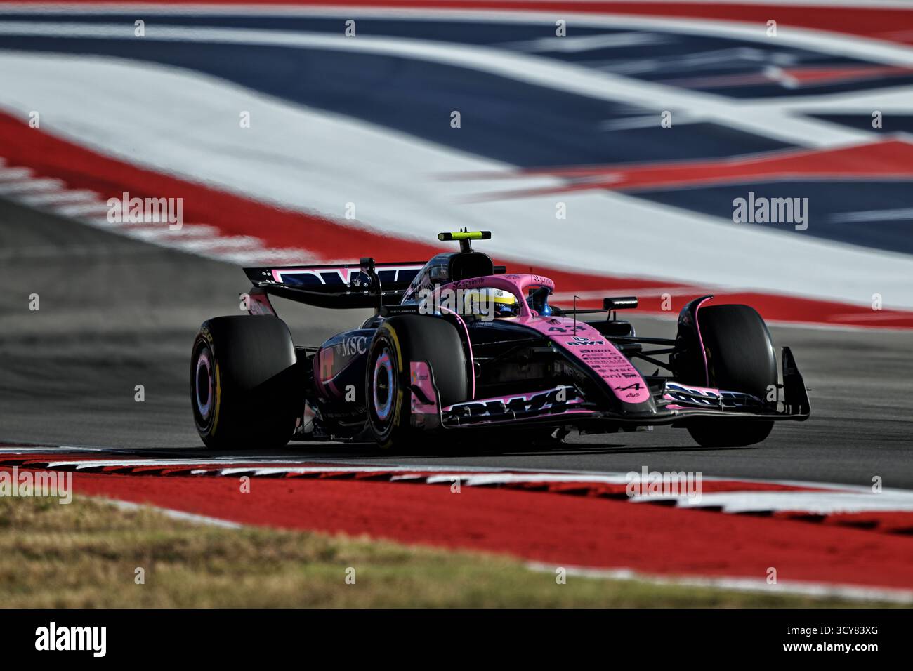 Austin, États-Unis. 17 octobre 2025. Franco Colapinto (ARG) Alpine F1 Team A525. 17.10.2025. Formula 1 World Championship, Rd 19, United States Grand Prix, Austin, Texas, USA, Sprint Qualifying Day Credit : James Moy/Alamy Live News Banque D'Images