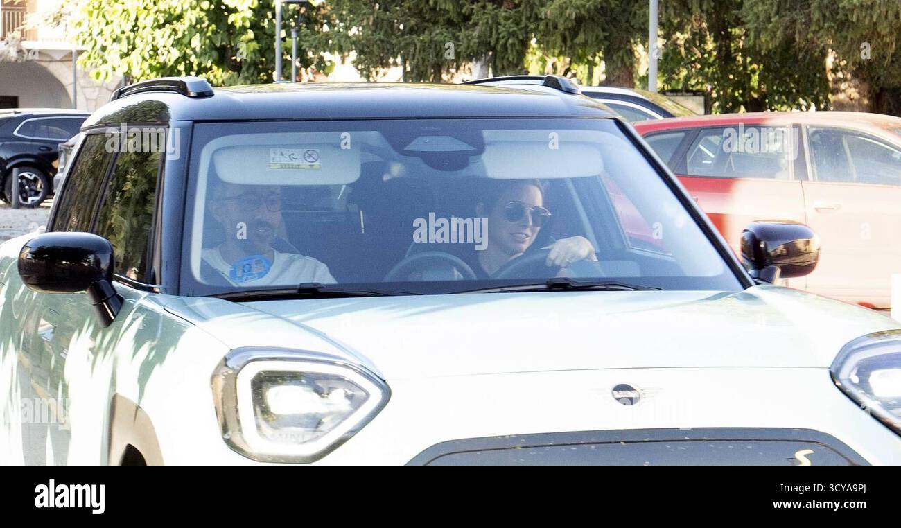 Valladolid, Espagne. 17 octobre 2025. Lors du prémariage de Stella Banderas et Alex Gruszynski à Valladolid le vendredi 17 octobre 2025. Crédit : CORDON PRESS/Alamy Live News Banque D'Images