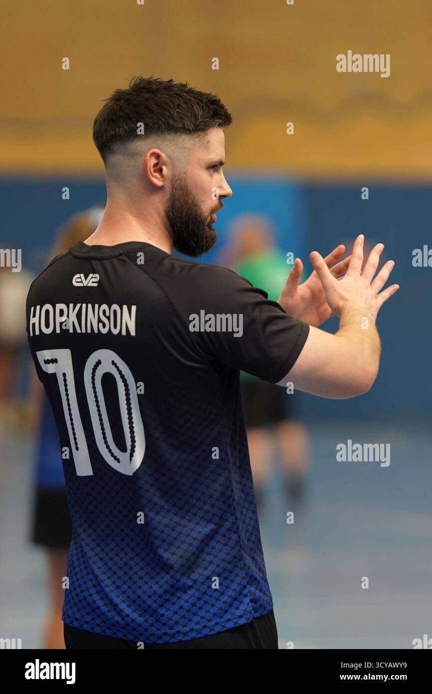 Mike Hopkinson est nommé responsable du programme de performance pour le korfball anglais Banque D'Images