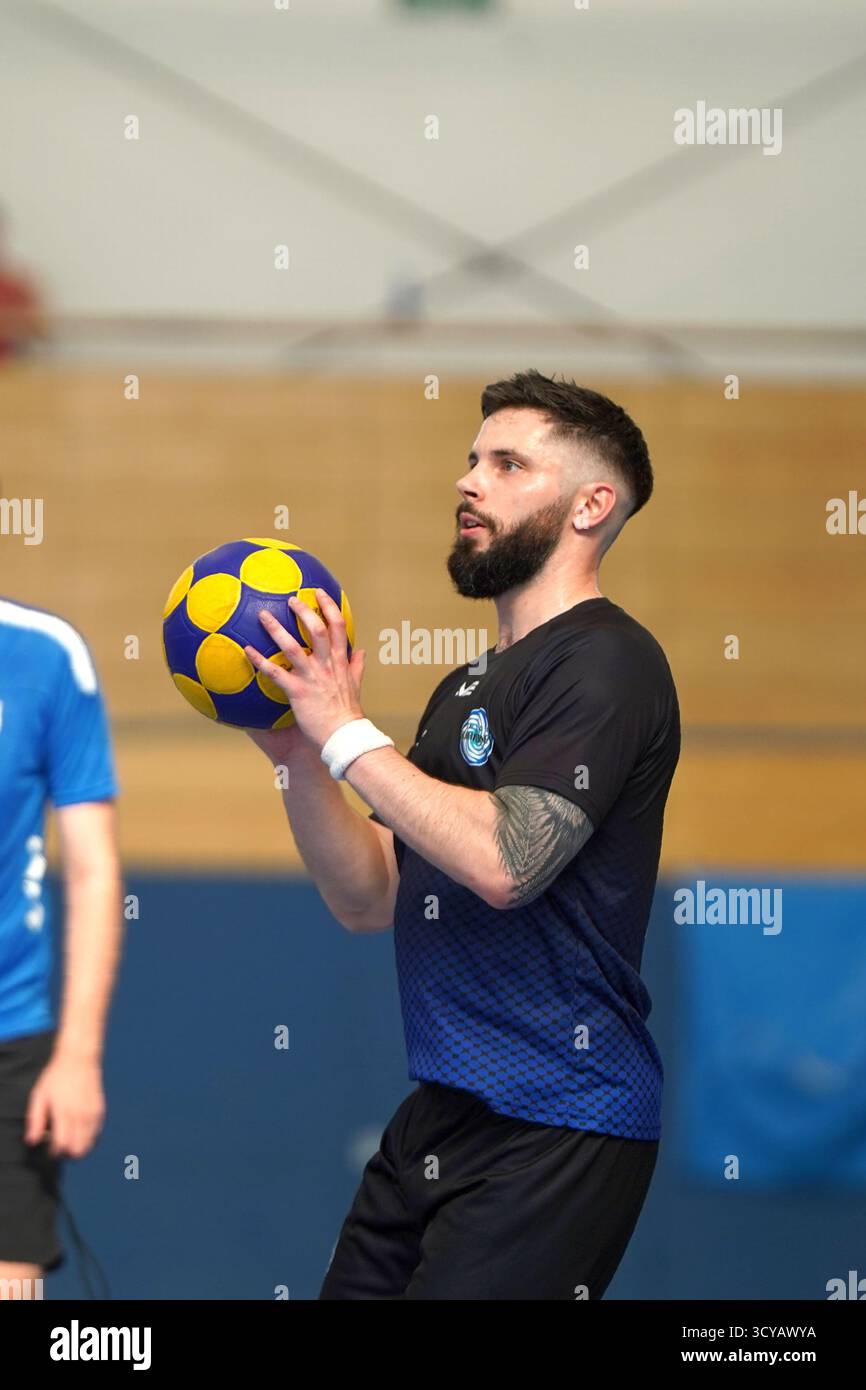 Mike Hopkinson est nommé responsable du programme de performance pour le korfball anglais Banque D'Images