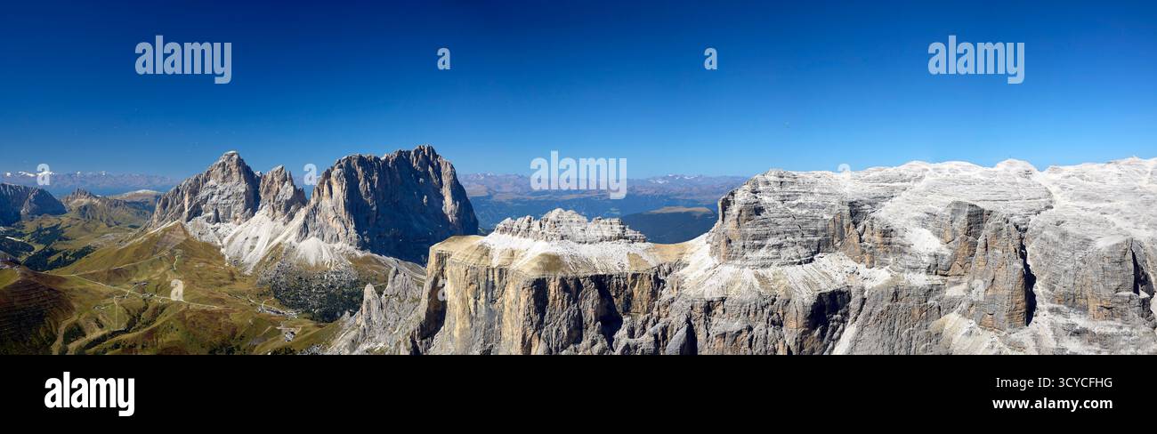 Montagnes de dolomie, Italie Banque D'Images