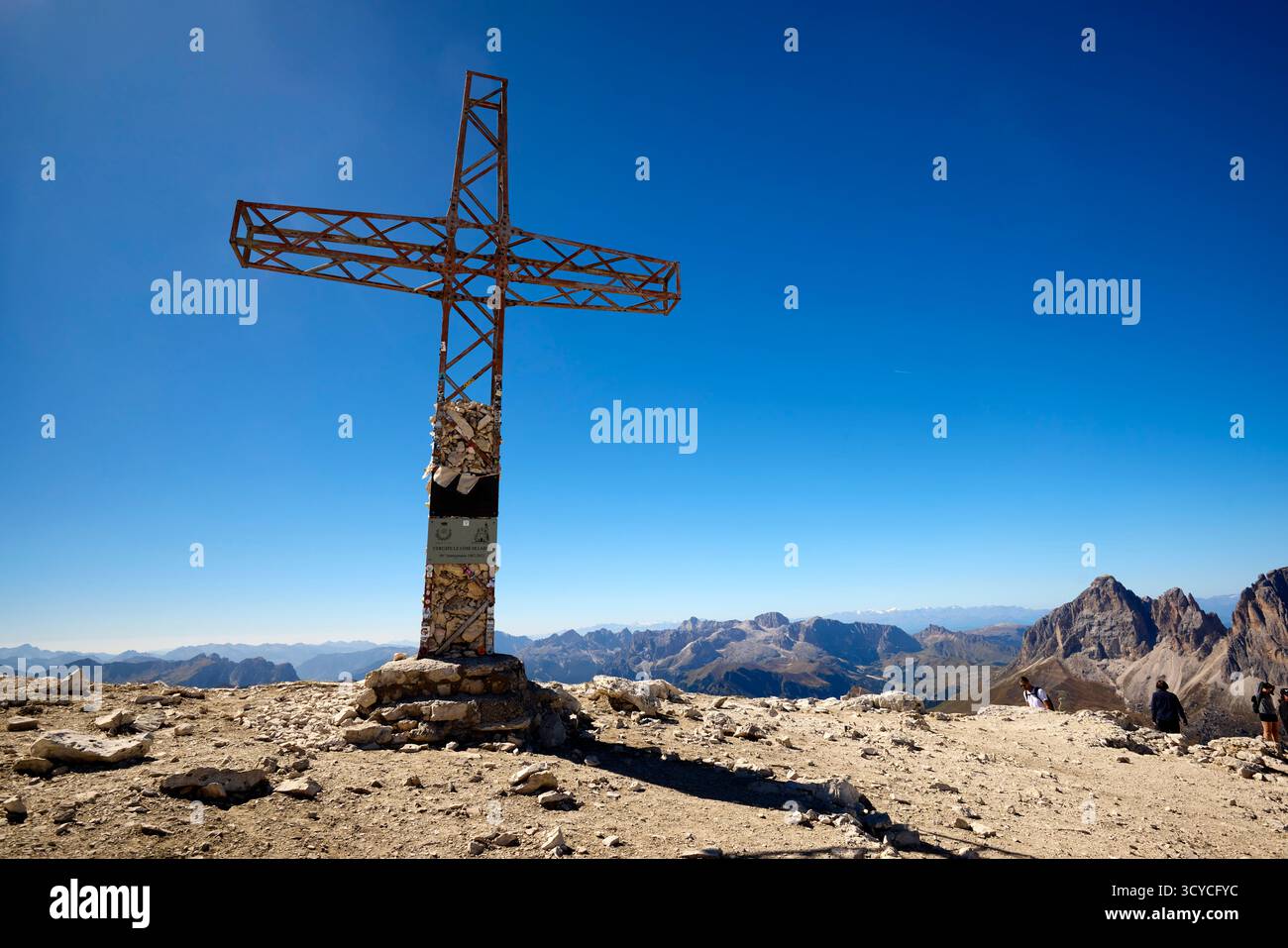 Montagnes de dolomie, Italie Banque D'Images
