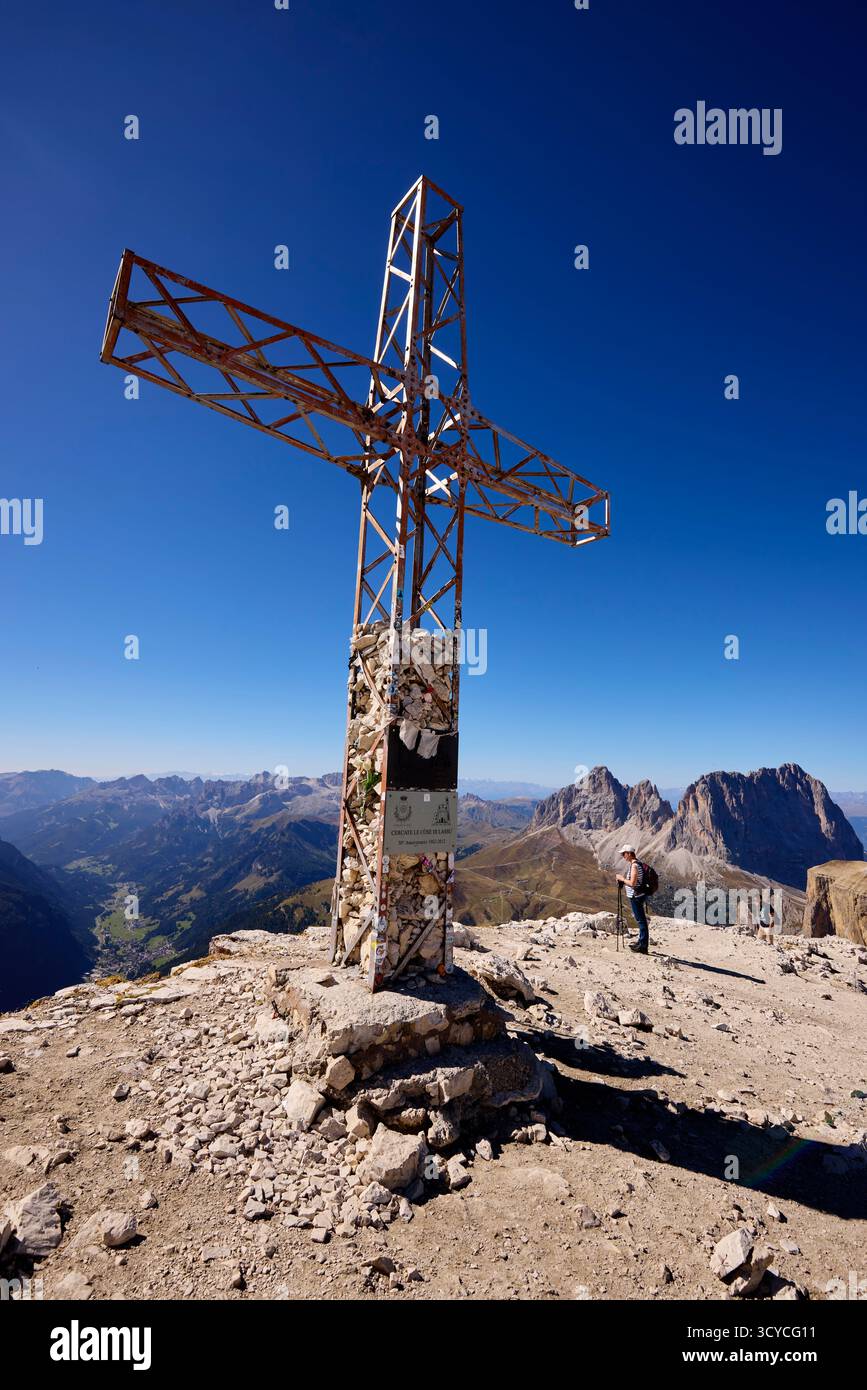 Montagnes de dolomie, Italie Banque D'Images