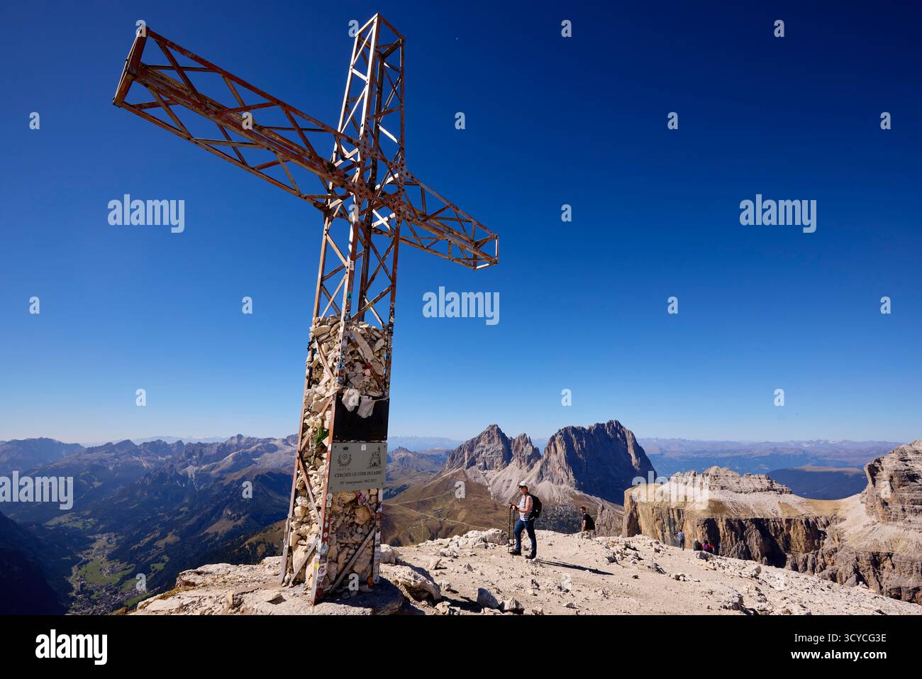 Montagnes de dolomie, Italie Banque D'Images