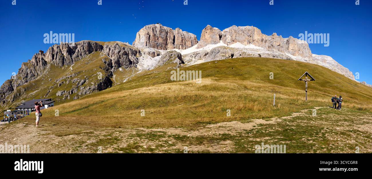 Montagnes de dolomie, Italie Banque D'Images