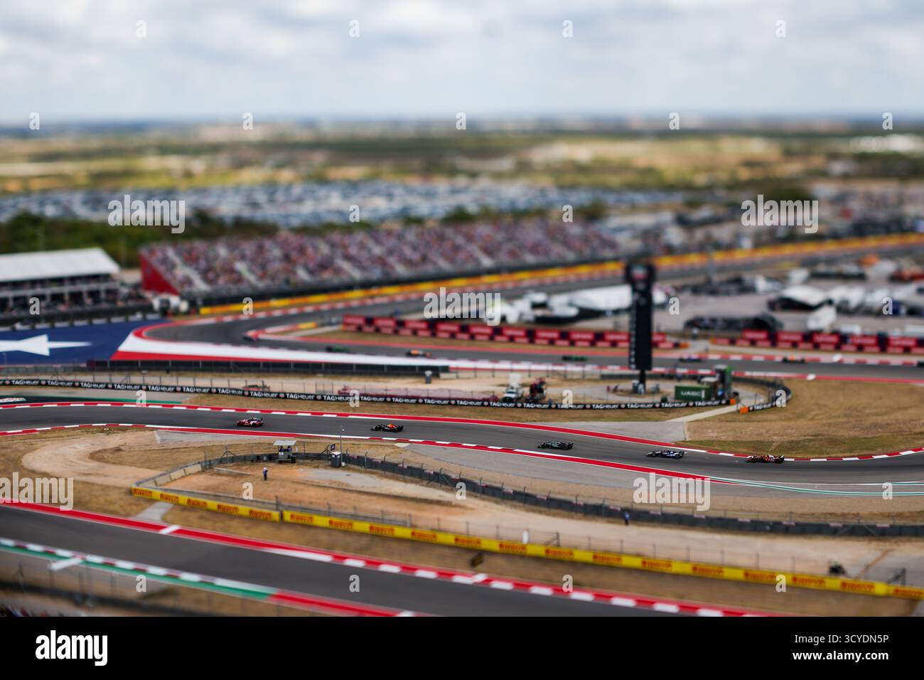 FIA Mercedes-AMG GT Black Series circuit d'illustration de voitures de sécurité lors du Grand Prix de formule 1 des États-Unis 2025, 19e manche du Championnat du monde de formule 1 2025 de la FIA du 17 au 19 octobre 2025 sur le circuit des Amériques, à Austin, Texas, États-Unis d'Amérique Banque D'Images