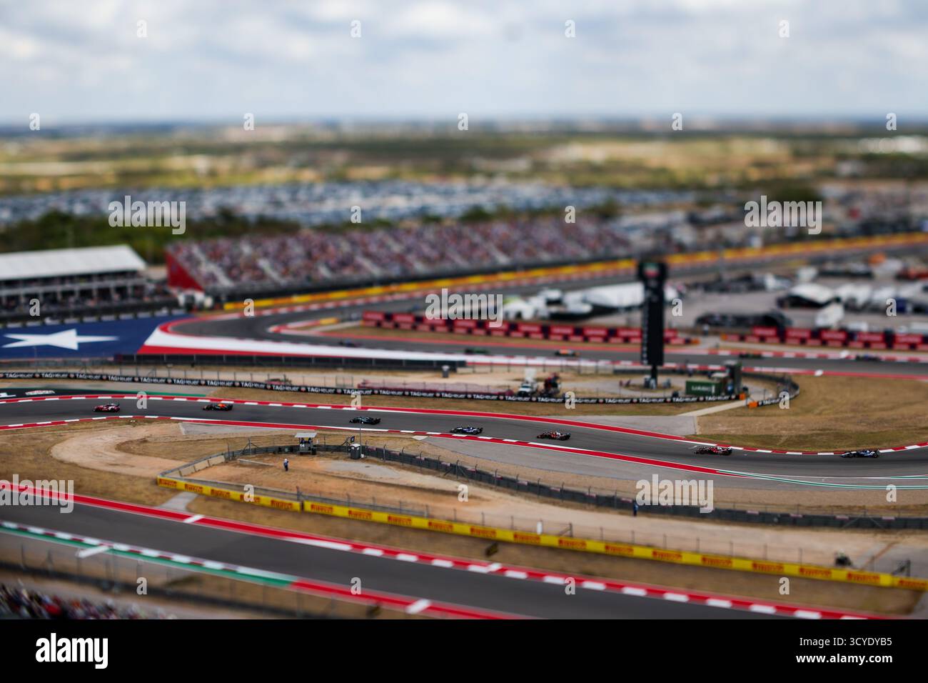 FIA Mercedes-AMG GT Black Series circuit d'illustration de voitures de sécurité lors du Grand Prix de formule 1 des États-Unis 2025, 19e manche du Championnat du monde de formule 1 2025 de la FIA du 17 au 19 octobre 2025 sur le circuit des Amériques, à Austin, Texas, États-Unis d'Amérique Banque D'Images