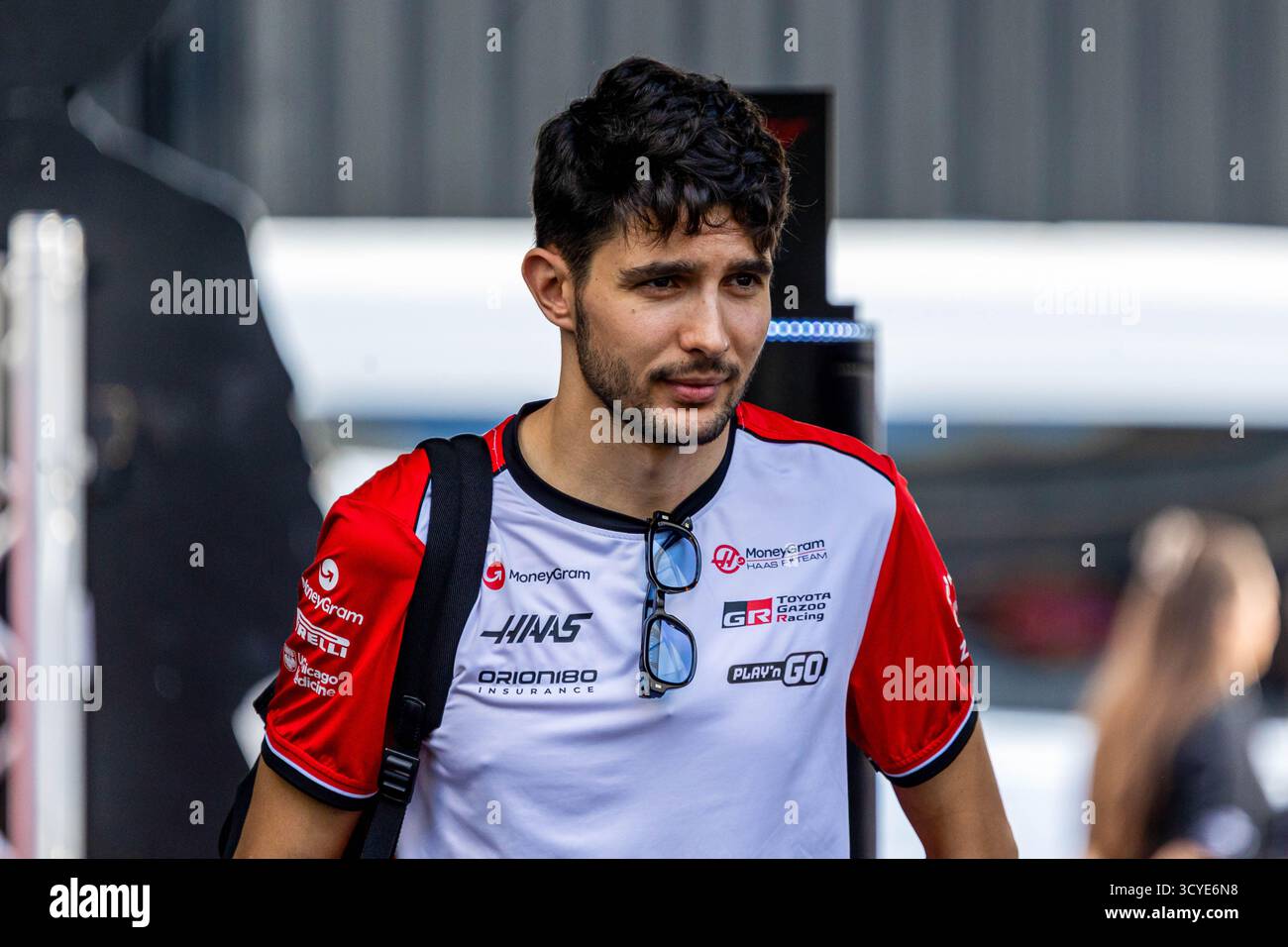 Austin, Texas, US, 18 octobre 2025, Esteban Ocon, Haas F1 Team, lors de la Journée de qualification F1, Copyright : Filip Skripko/Alamy Live News Banque D'Images