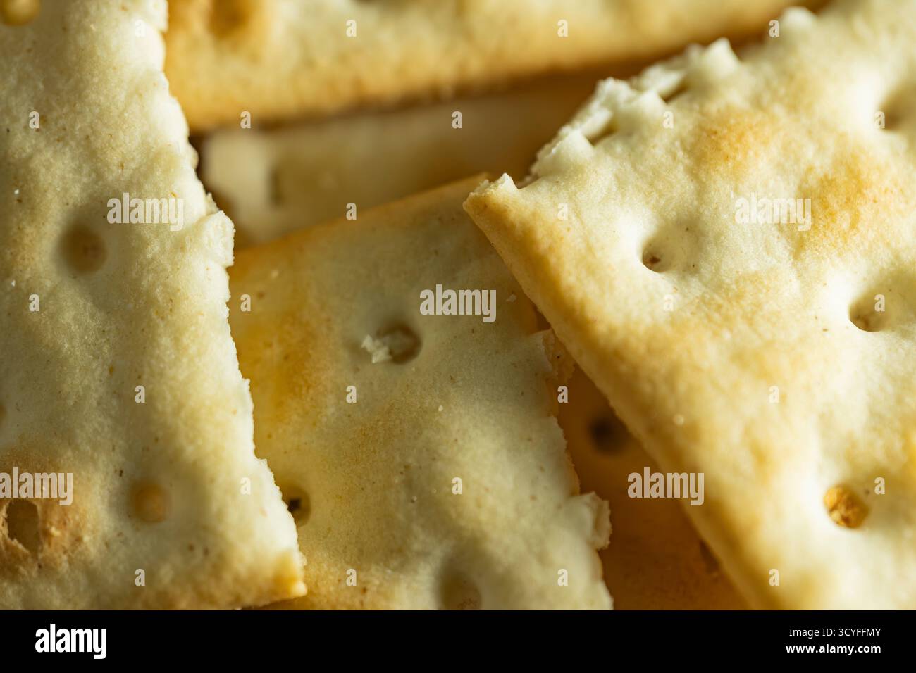 Macro photo de biscuit sur assiette — vue de dessus fond de nourriture avec des produits de boulangerie Banque D'Images