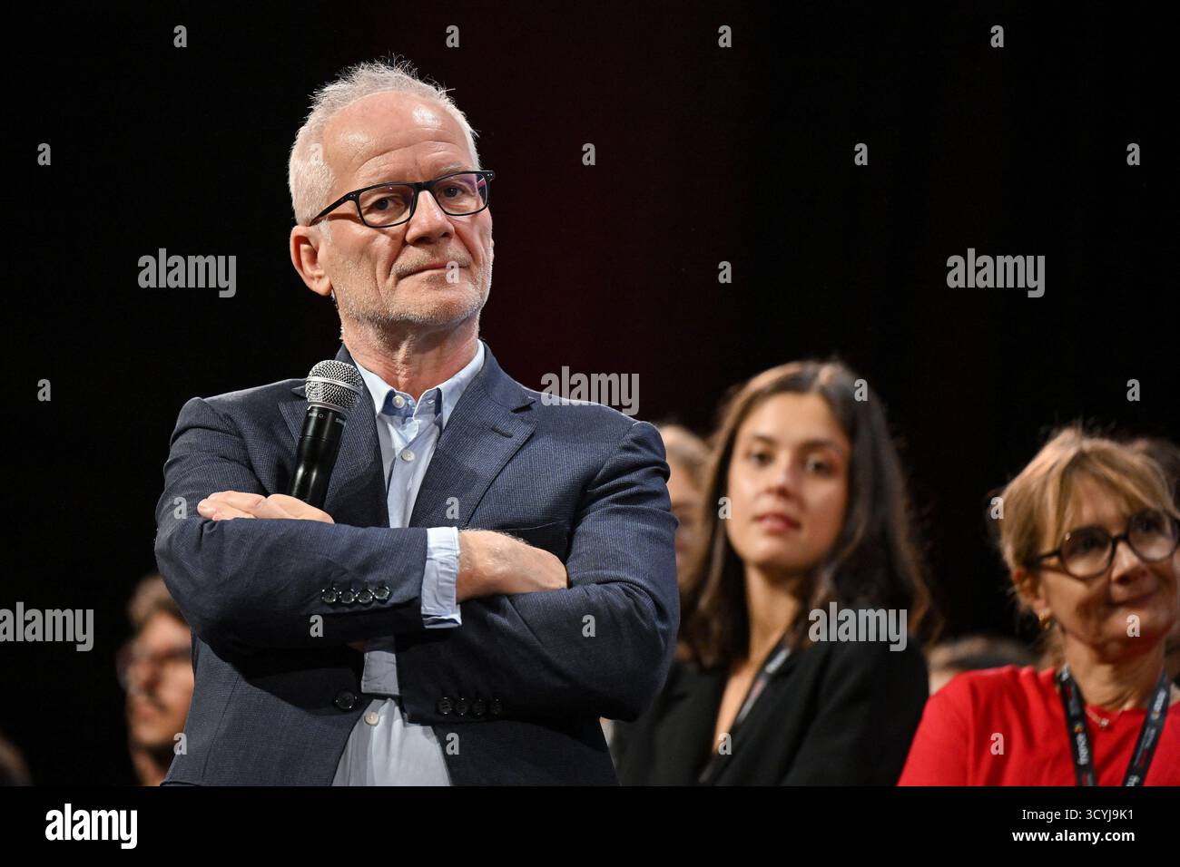 Lyon, France. 19 octobre 2025. Thierry Fremaux présent à la projection de Heat en séance de clôture du 17ème Festival lumière à Lyon, France, le 19 octobre 2025. Photo de Julien Reynaud/APS-médias/ABACAPRESS.COM crédit : Abaca Press/Alamy Live News Banque D'Images