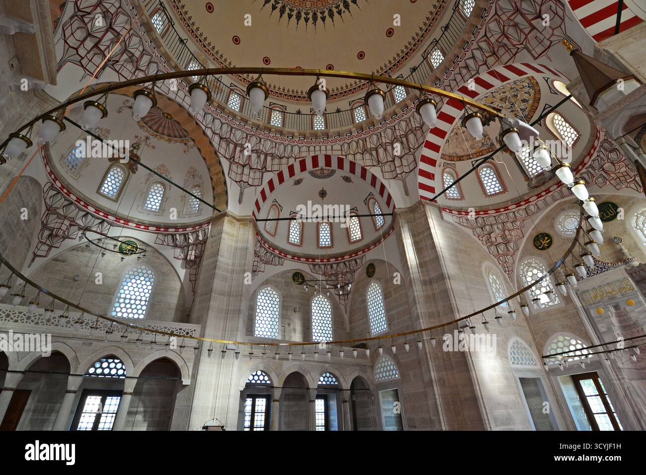 La mosquée Cedit Ali Pacha, située à Babaeski, en Turquie, a été construite par Mimar Sinan au XVIe siècle. Banque D'Images