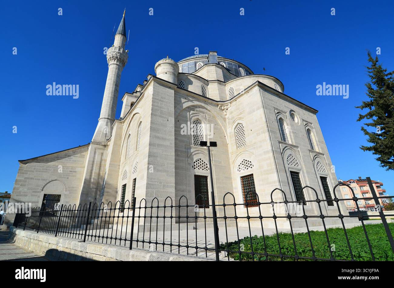 La mosquée Cedit Ali Pacha, située à Babaeski, en Turquie, a été construite par Mimar Sinan au XVIe siècle. Banque D'Images
