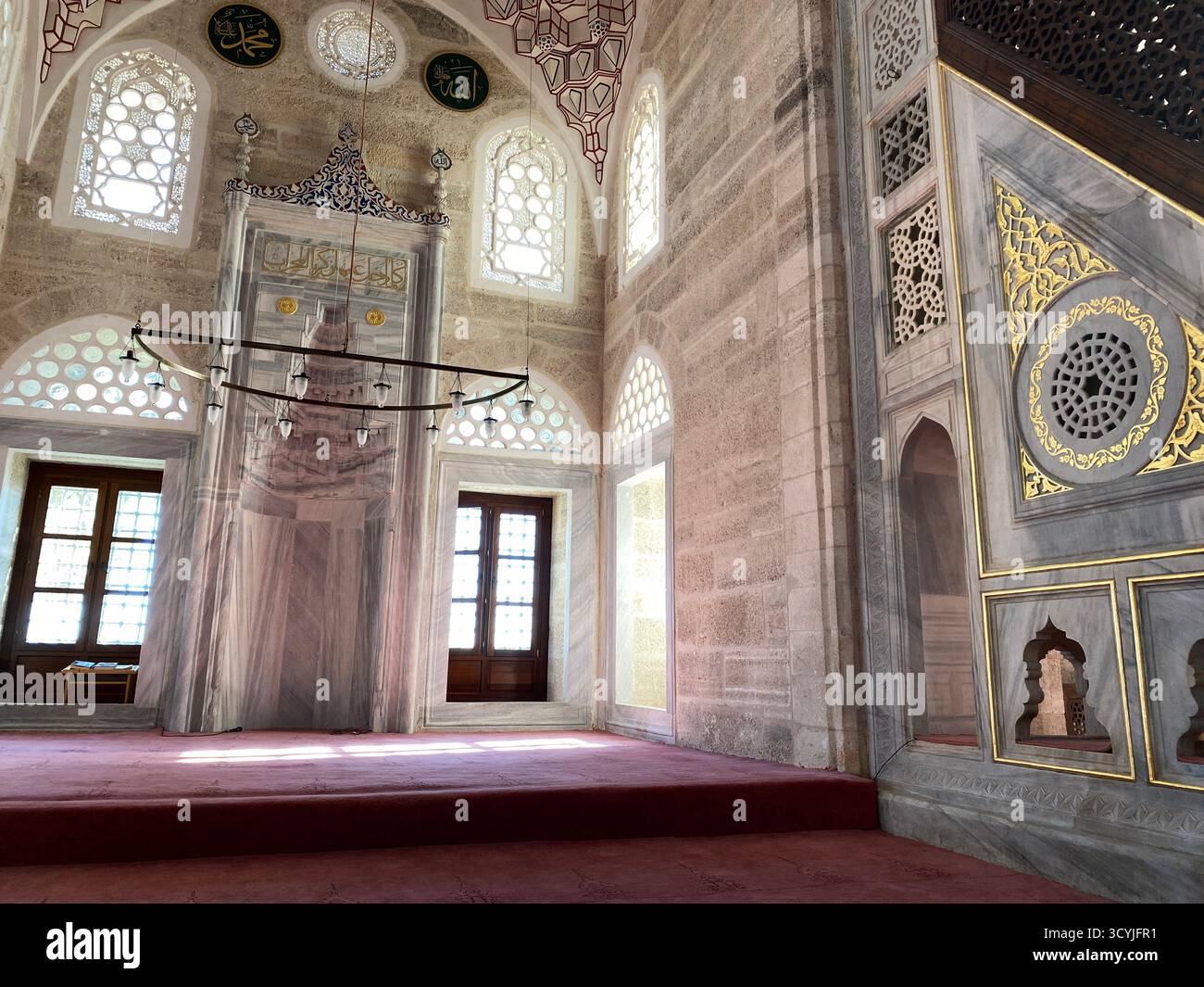 La mosquée Cedit Ali Pacha, située à Babaeski, en Turquie, a été construite par Mimar Sinan au XVIe siècle. Banque D'Images