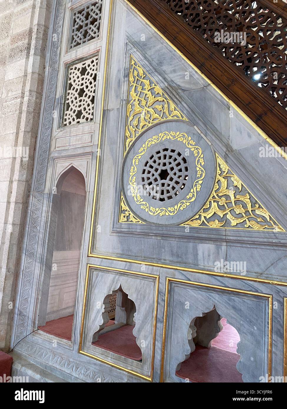 La mosquée Cedit Ali Pacha, située à Babaeski, en Turquie, a été construite par Mimar Sinan au XVIe siècle. Banque D'Images