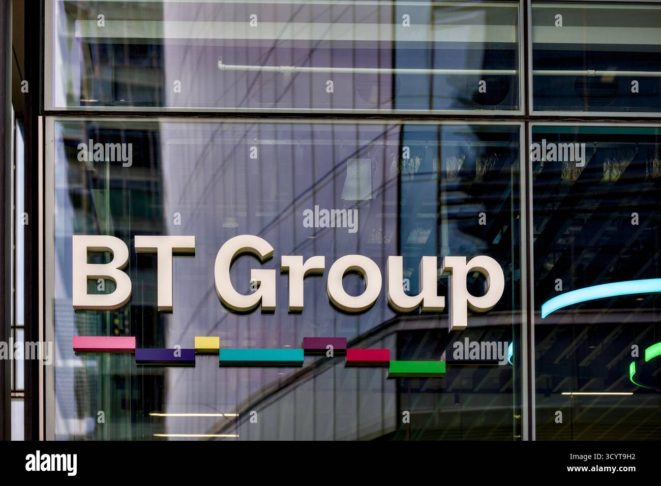 Siège social de BT Group, Braham Street, Whitechapel, arrondissement de Tower Hamlets, Londres, Angleterre, Royaume-Uni Banque D'Images