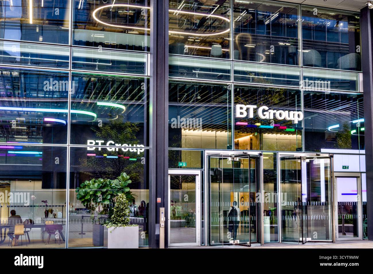 Siège social de BT Group, Braham Street, Whitechapel, arrondissement de Tower Hamlets, Londres, Angleterre, Royaume-Uni Banque D'Images