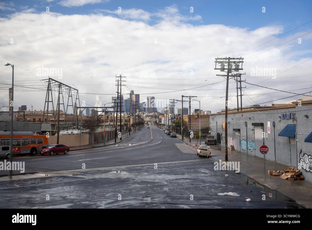 Banlieue de Los Angeles, Californie Banque D'Images