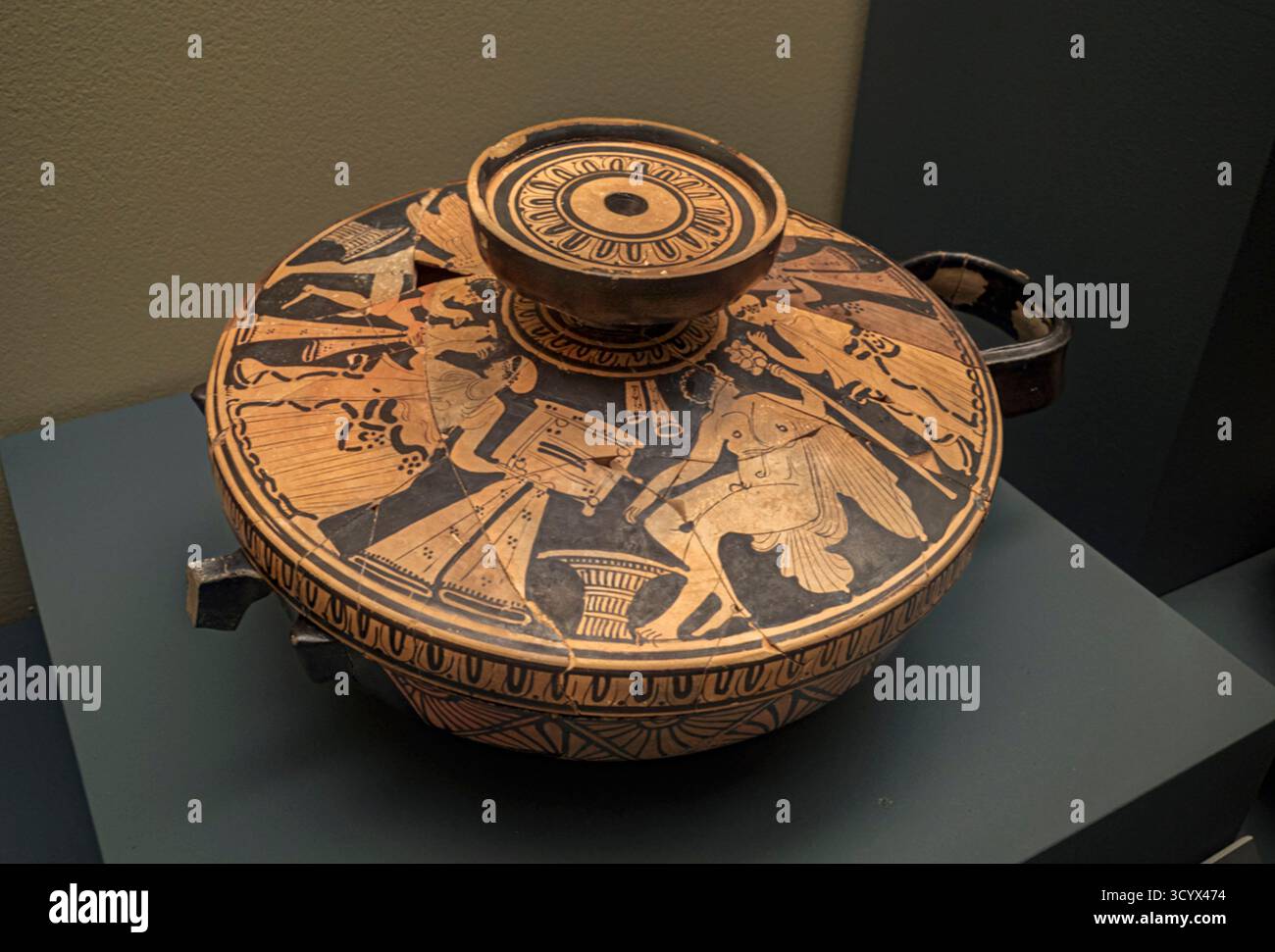 Le Musée Albacete est un endroit pour en apprendre davantage sur l'histoire et la culture de la province. Parc Abelardo Sánchez, Castille-la Manche, Espagne, Europe. Banque D'Images