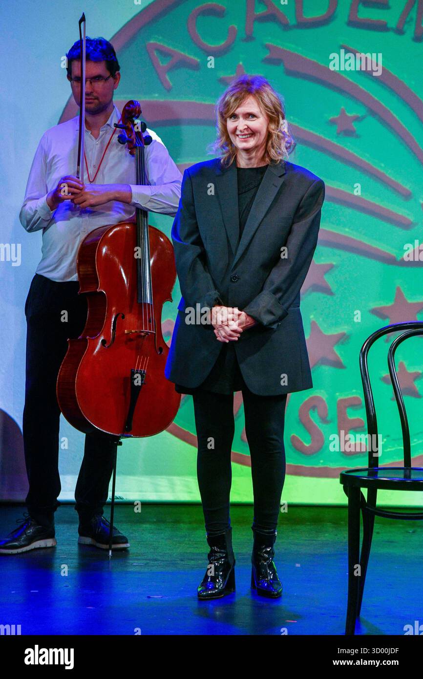 Paris, France. 20 octobre 2025. Annabelle Milot à la soirée de clôture du 9ème Festiv'allais le 20 octobre 2025, à Paris, France. Photo ShootPix/ABACAPRESS.COM crédit : Abaca Press/Alamy Live News Banque D'Images