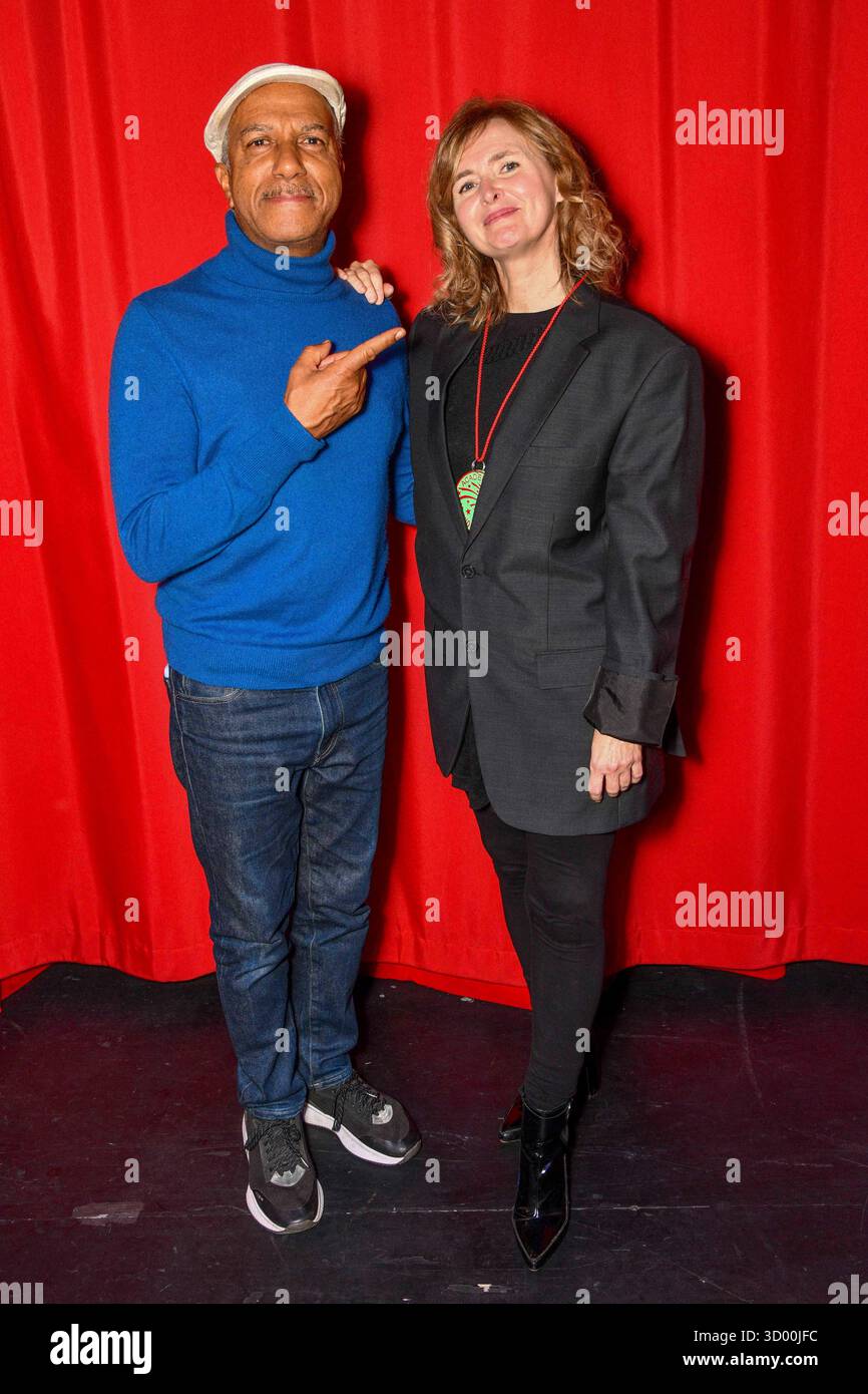 Paris, France. 20 octobre 2025. Pascal Legitimus, Annabelle Milot à la soirée de clôture du 9ème Festiv'allais le 20 octobre 2025 à Paris. Photo ShootPix/ABACAPRESS.COM crédit : Abaca Press/Alamy Live News Banque D'Images