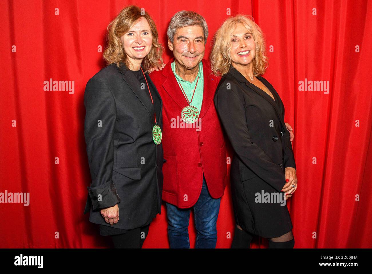 Paris, France. 20 octobre 2025. Annabelle Milot, Fabienne Amiach à la soirée de clôture du 9ème Festiv'allais le 20 octobre 2025 à Paris. Photo ShootPix/ABACAPRESS.COM crédit : Abaca Press/Alamy Live News Banque D'Images