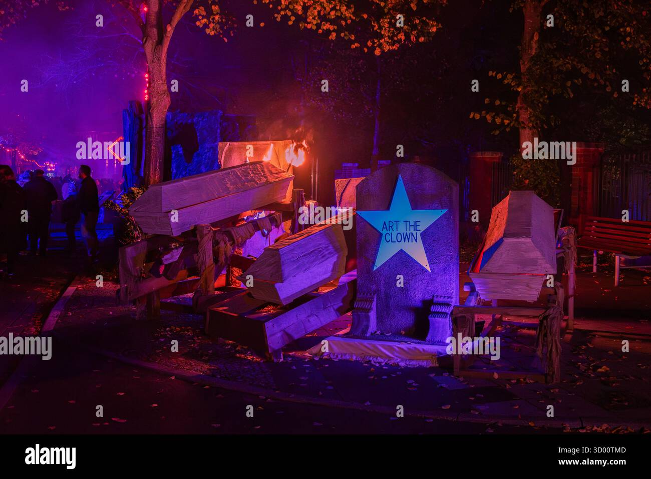 Babelsberg film Park Horror Nights octobre 2025 Halloween saison Banque D'Images