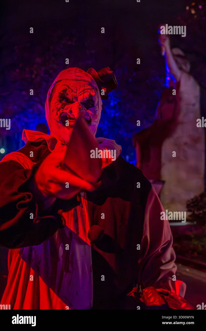 Babelsberg film Park Horror Nights octobre 2025 Halloween saison Banque D'Images