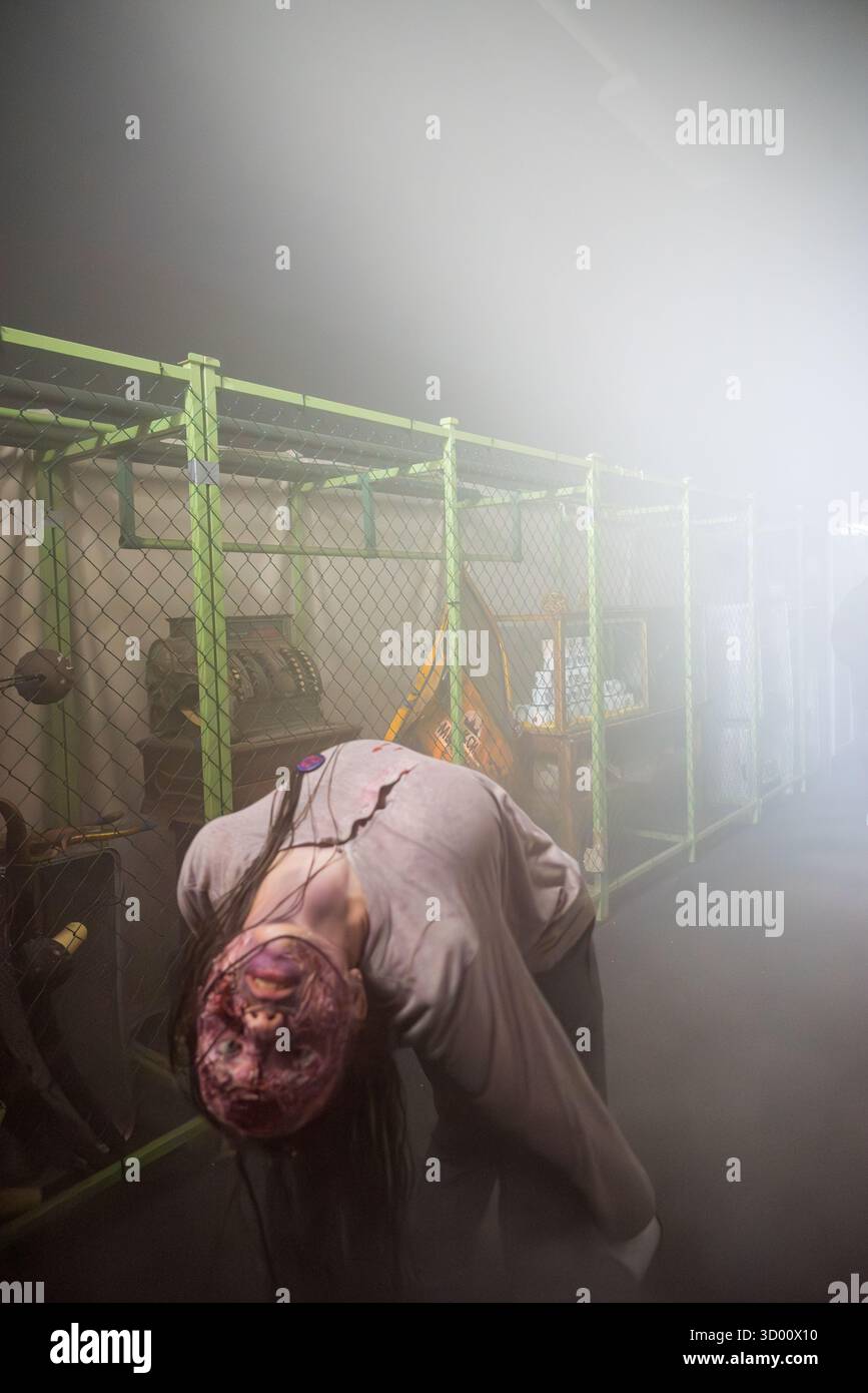 Babelsberg film Park Horror Nights octobre 2025 Halloween saison Banque D'Images