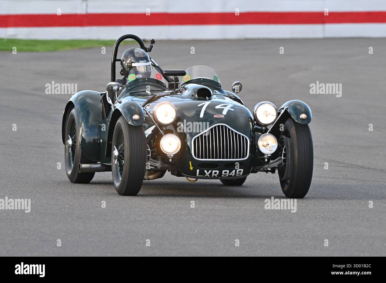 John Thompson, Bob Francis, Allard J2, Freddie March Memorial Trophy, une course de soixante minutes dans le crépuscule tôt, un événement à deux pilotes pour les voitures de sport remi Banque D'Images