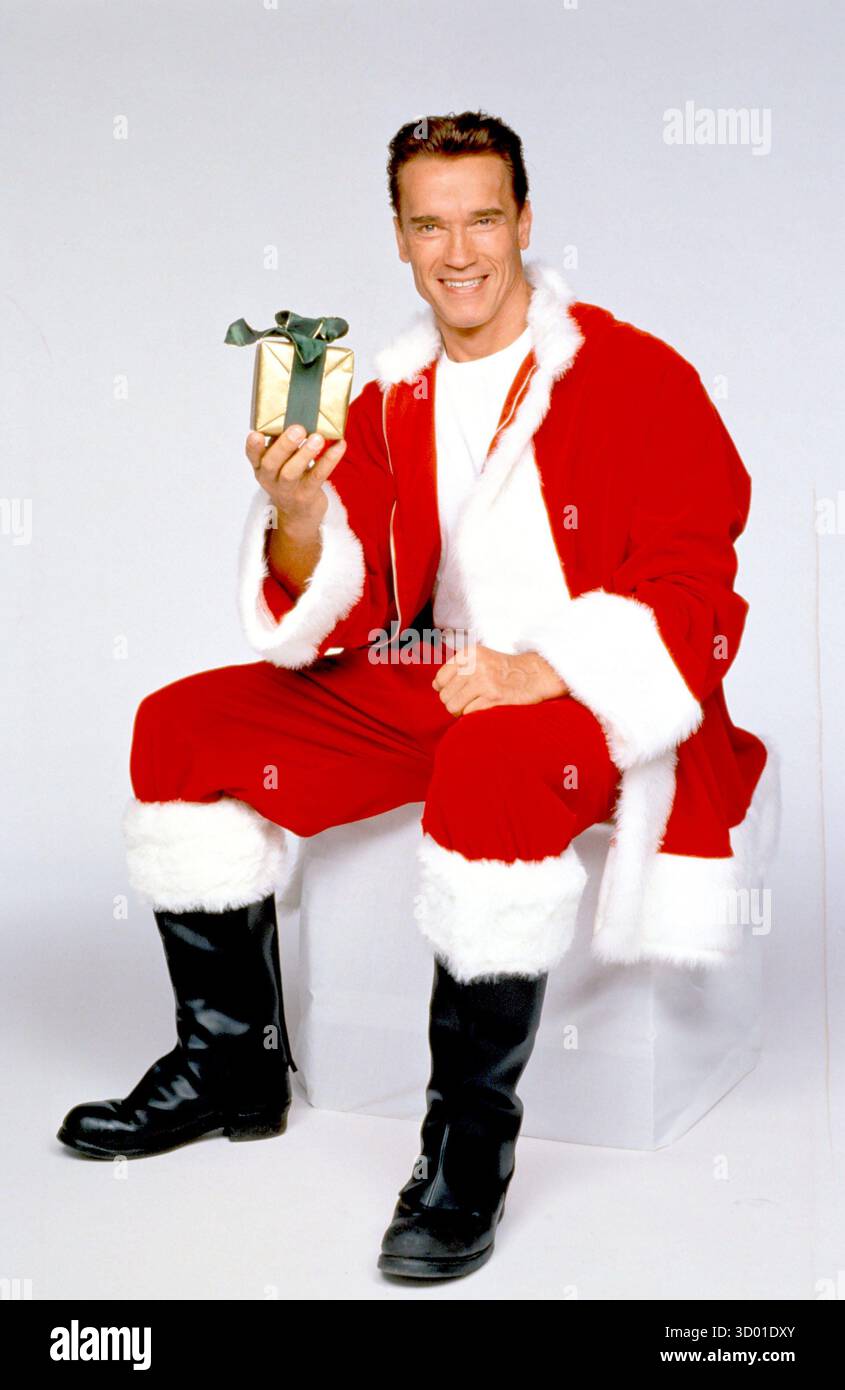 Jingle All the Way année : 1996 USA réalisé par Brian Levant Arnold Schwarzenegger Banque D'Images Jingle All the Way année : 1996 USA réalisé par Brian Levant Arnold Schwarzenegger Banque D'Images