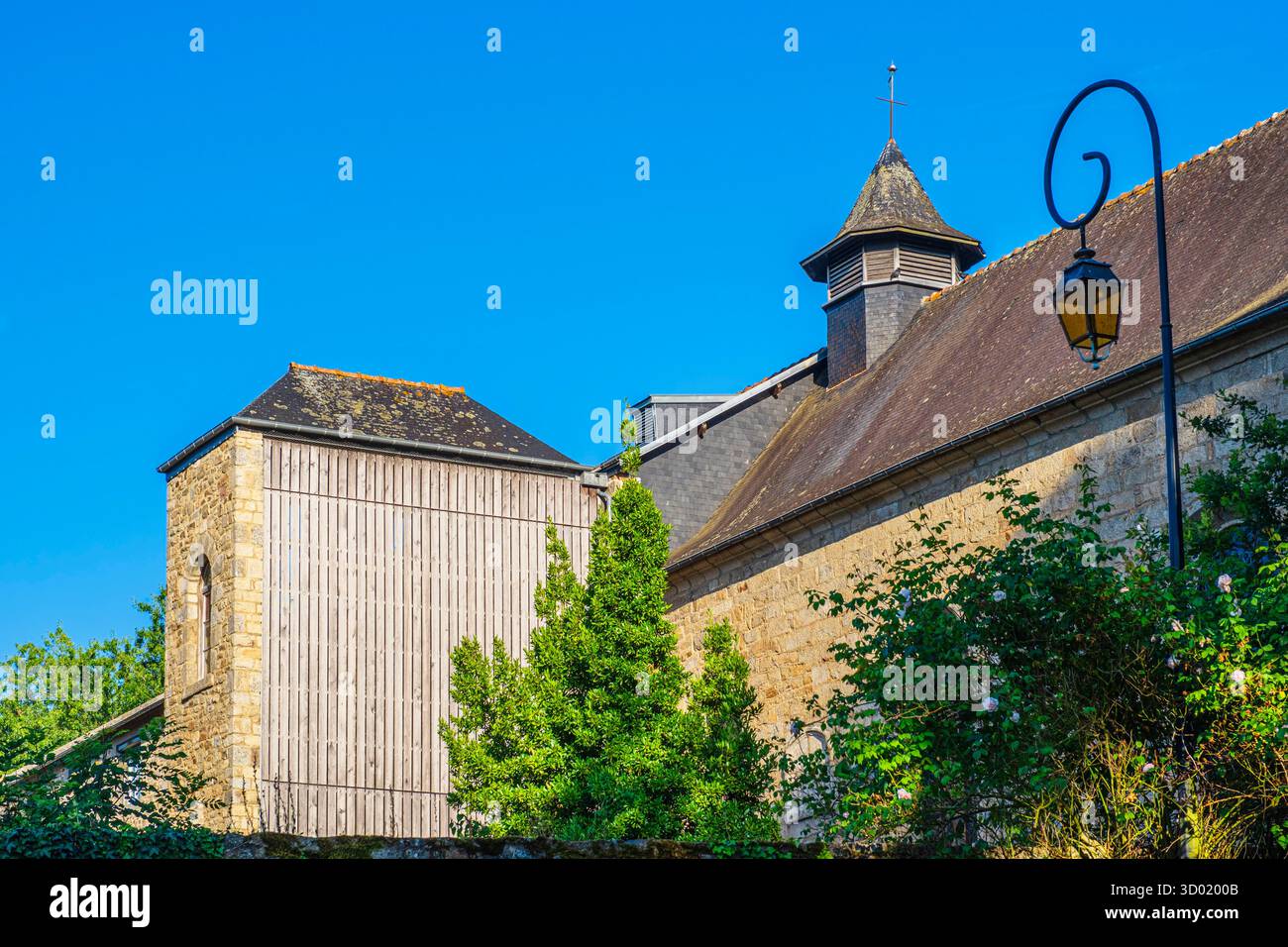 France, côtes d'Armor, Quintin, ancien hôpital du XVIIIe siècle Banque D'Images